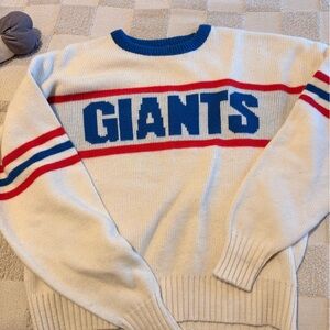 1980 Cliff Engel Vintage Style New York Giants Sweater